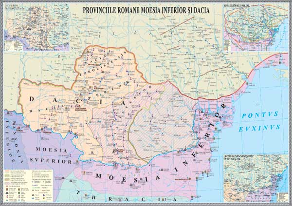 Provinciile romane Moesia Inferior si Dacia